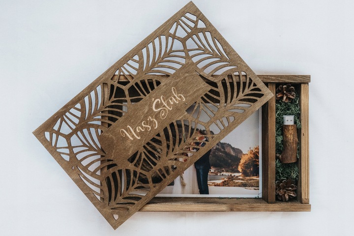 Fotoksiążka ślubna BMTECHNOLOGY – przykładowa oprawa zdjęć